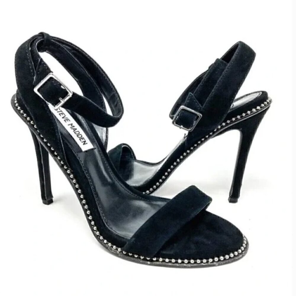 Steve Madden Sylvie Studded Sandals - Size 8